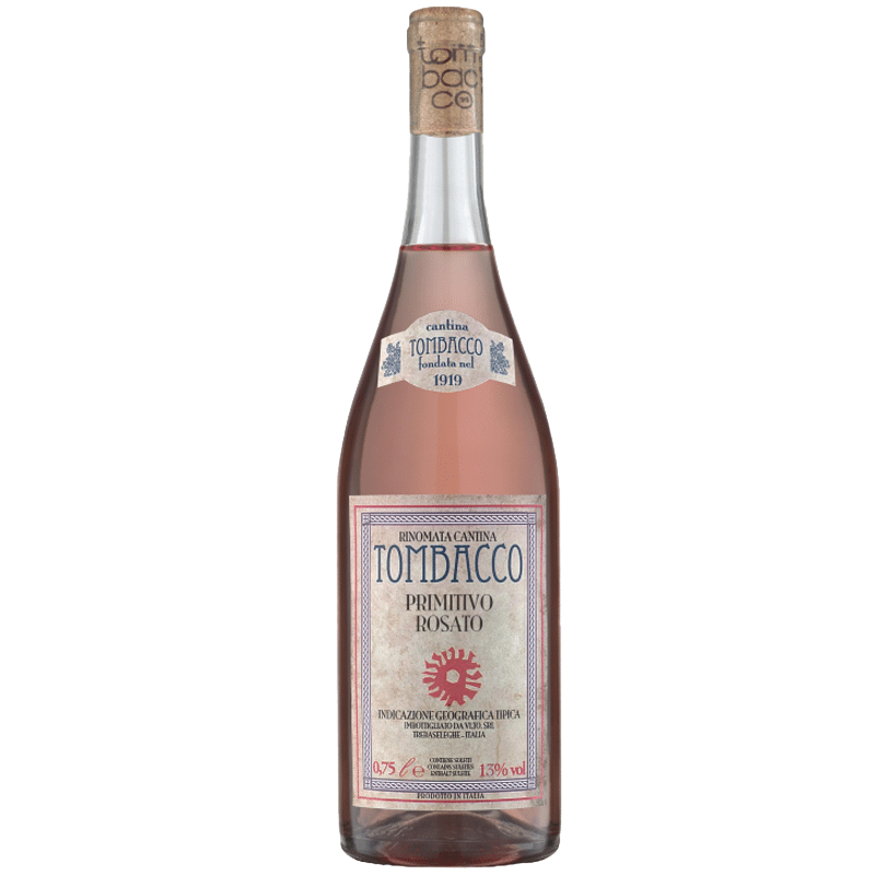 Primitivo Rosato Vintage Cantina Tombacco