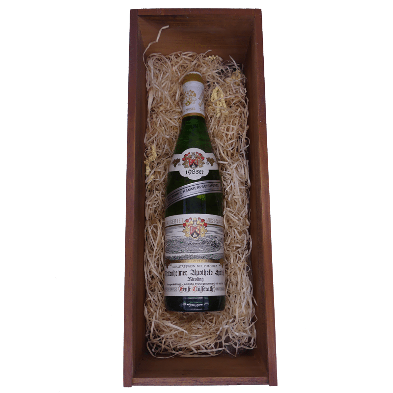 1985 Riesling Spätlese edelsüß Trittenheimer Apotheke Weingut Ernst Clüsserath